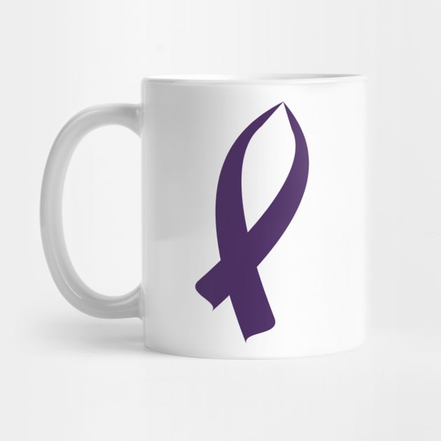 Awareness Ribbon (Purple) by BlakCircleGirl